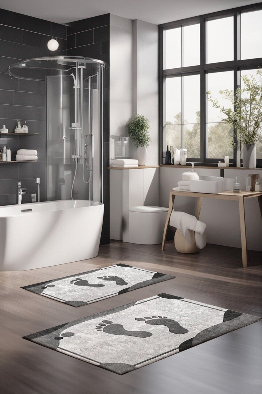 Set covorase de baie, L'essentiel Maison, CT-5393, Multicolor - imagine 4